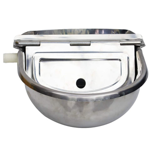 Chất Lượng Cao Thép Không Gỉ Tự Động Thiết Bị Tưới Nước Mạnh Mẽ Bền Gia Súc Uống Bát Cho Trang Trại Động Vật Điều Kiện Mới - Product Image 5