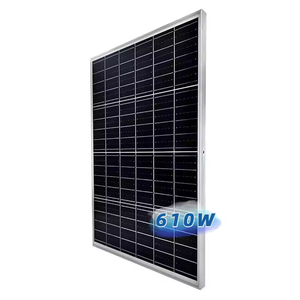 Panneau solaire JA Solar 610W tout noir bifacial double vitrage PERC demi-cellule <span class=keywords><strong>JAM78D30</strong></span>, efficacité 23% - Product Image 1