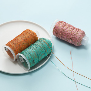 Fil de coton pour cordons et bracelets DIY S18 S24 multicolores résistants à l'usure, tissés à la main, origine Yiwu, automne 2024 - Product Image 1