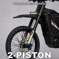 Moto tout-terrain électrique 8000W de puissance maximale 72V 36Ah SS6.0 Moto tout-terrain pour adultes Motocross à suspension intégrale Prix d'usine en gros
