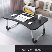 Moderne conception ergonomique simple pliable multifonctionnel bureau d'ordinateur portable sur le lit Collège dortoir des étudiants bureau d'ordinateur de bureau