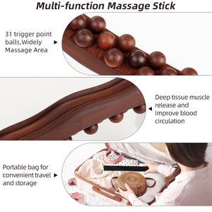 Maderotherapy <span class=keywords><strong>Kit</strong></span> complet d'outils <span class=keywords><strong>de</strong></span> massage en bois pour la réduction <span class=keywords><strong>de</strong></span> la cellulite et la sculpture du corps - Product Image 2