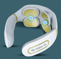 Masseur de cou portable à impulsions basse fréquence en ABS avec contrôle de la minuterie et certification CE, impulsions électriques intelligentes 4D