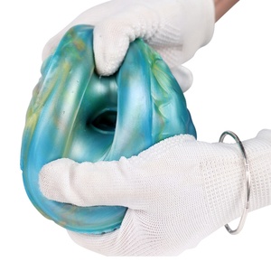 Copa de Masturbación de Doble Entrada GEEBA, Masturbador Masculino de Silicona, Entrenador de Pene, Molde Invertido, Juguete Sexual para Hombres - Product Image 1