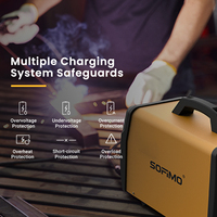 Machine à souder semi-automatique portable rechargeable 3 en 1 MIG MMA TIG pour utilisation sur chantier
