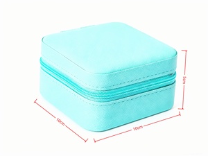 Miniature Travel <strong>Jewelry</strong> Gift <strong>Box</strong> Portable <strong>Jewelry</strong> Storage <strong>Box</strong> Customized Pu Leather Small <strong>Jewelry</strong> <strong>Box</strong> Packaging - Product Image 5