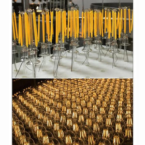 مصابيح فتيل <span class=keywords><strong>LED</strong></span> عتيقة الطراز 2700K 6500K أبيض دافئ مصباح شمعة زجاج شفاف E14 E27 2W 4W <span class=keywords><strong>6W</strong></span> 8W - Product Image 5