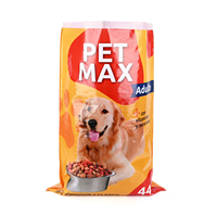 Bolsa de Plástico Reutilizable Personalizada para Alimento de Aves y Pollos, 10KG 20KG, Bolsa Vertical para Empacar Alimentos para Mascotas, Venta Caliente