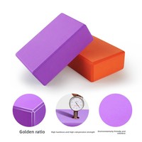 Bloque de Yoga de EVA de Alta Densidad para Mujeres, Adultos y Niños - Herramienta para Estirar Piernas, Equipo de Pilates y Yoga, Accesorios de Gimnasio, Sets de Yoga