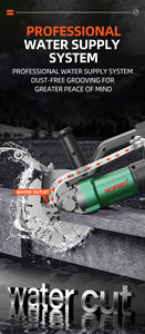 Nouveau Portable de haute qualité 220v Brushless mur rainurage Machine 85mm profondeur de coupe anneau scie béton mur rainurage scie - Product Image 6