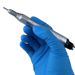 เครื่องกรอฟันแบบตรงความเร็วต่ำ พร้อมระบบจ่ายน้ำภายนอก สำหรับขัดและเจียร ใช้ในงานทันตกรรม สีเงิน มาตรฐาน CE - Product Image 2