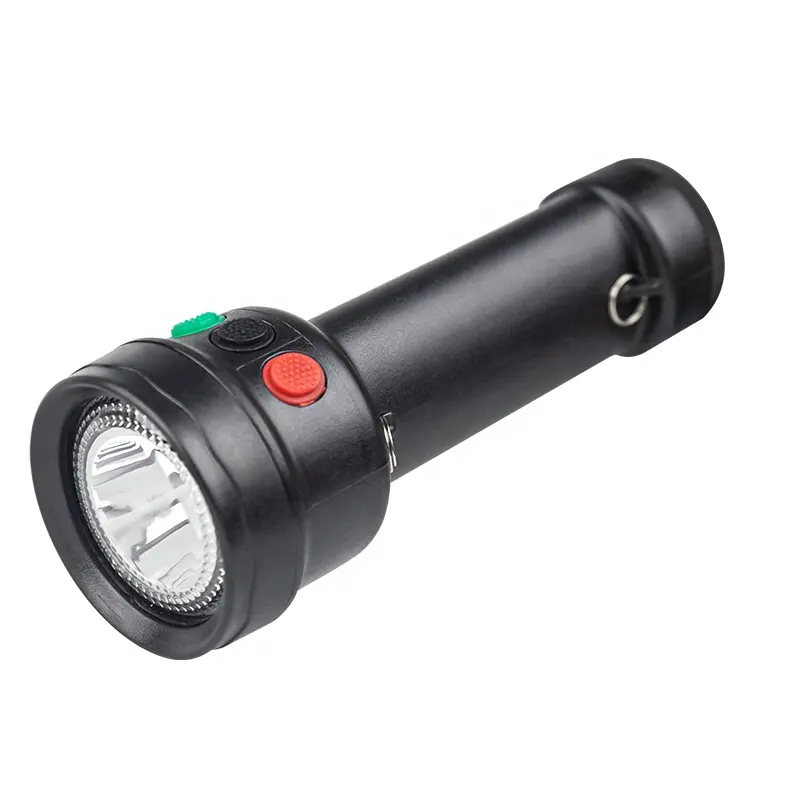 Mehrfachlichtquelle weiß grün rot Taschenlampe Werklicht Led-Signal Sos Eisenbahn-Taschenlampe