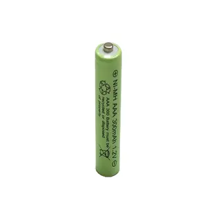 Ni-Mh battery 1.2v size AAA 300mAh rechargeable nickel battery nimh 300mAh for mobile phone