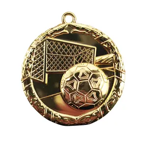 Custom Basketball Badge Medals Metal Sports Soccer Trophies And Medals Awards Stainless Steel Blank Medals