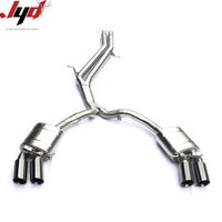 Knalpot Stainless Steel Berkinerja Tinggi untuk Audi S5 B9 Ketebalan 1.5mm