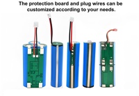 Paquete de Baterías Recargables de Iones de Litio 18650 de 3.7v, 1800mah/3500mah, para Linternas Frontales y Linternas LED
