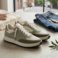 Chaussures de marche décontractées personnalisées en gros, faible MOQ (50 paires), OEM ODM, marque privée, baskets respirantes en maille entièrement personnalisables, fabricant