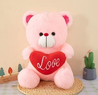 Vente en gros usine : Ours en peluche doux pour la Saint-Valentin, jouets en peluche ours en peluche