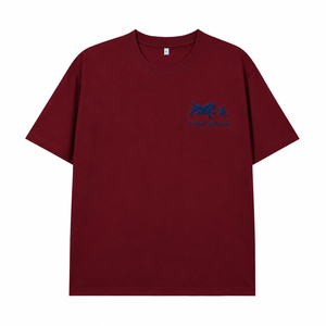 T-shirt personnalisé brodé pour hôpital vétérinaire avec logo silhouette chien et chat pour uniforme du personnel <span class=keywords><strong>de</strong></span> clinique vétérinaire - Product Image 1