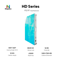 P1.5/P1.9/P2.97/P3.91 Dış Mekan Tam Renkli LED Ekran Paneli HD Su Geçirmez Video Duvar Ekranı HDR10+ Güneş Işığında Okunabilir 5500 Nit