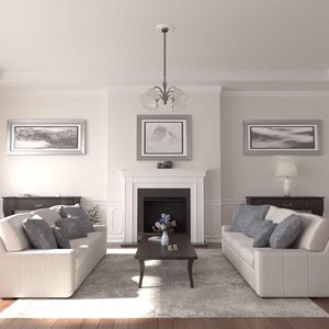 Médaillon de plafond Ekena Millwork CM12BR Bradford 12 1/2" DE x 3 7/8" DI x 3/4" (convient aux canopies jusqu'à 6 5/8") apprêté - Product Image 5