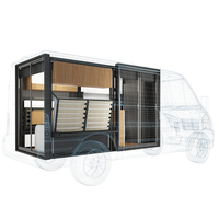 Système de conversion de fourgonnette 4x4 Qian Camper Vancubic House Mini RV, système d'armoires modulaires pour camping-car, unité de camping-car