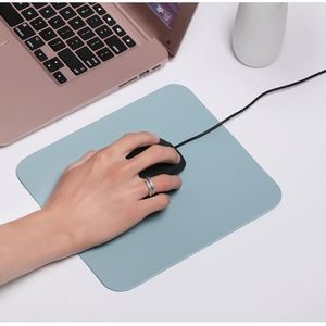 X919 New Arrival Universal Anti-slip Mouse Pad Leather Gaming Mice Mat New Desk Cushion Fashion Comfortable for Laptop Pc Custom - Product Image 3