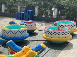 Flotteur gonflable pour lac ou piscine |   Jeu d'eau à <span class=keywords><strong>bascule</strong></span> rond amusant pour piscines et lacs - Product Image 2