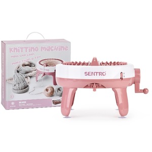 Nuovo Design Telaio Cilindrico per Interazione Genitore-Figlio, Grande Macchina per Maglieria Domestica a 48 Aghi, Pratica per Bambini, in Plastica per Filati - Product Image 4