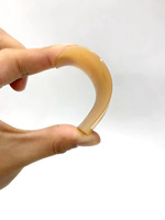 Outil de finition des bords en plastique allongé pour murs extérieurs, grattoir à colle pour verre, idéal pour le calfeutrage et l'étanchéité