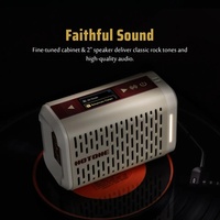 Amplificateur de modélisation Hotone Pulze Mini AP-5 avec haut-parleur Bluetooth pour guitare et basse, IR Multi FX, application mobile, version mondiale, piles incluses