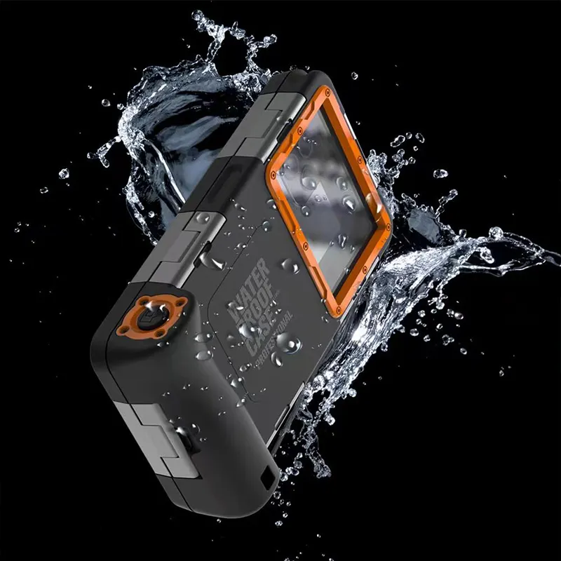 Professional 50ft Diving Underwater Phone Case For Samsung iPhone Huawei Xiaomi Universal Waterproof Cell Phone Case