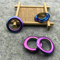 Accessoires pour vêtements Œillet Plusieurs Tailles Oeillet à œillet Logo personnalisé Peinture Œillet hexagone