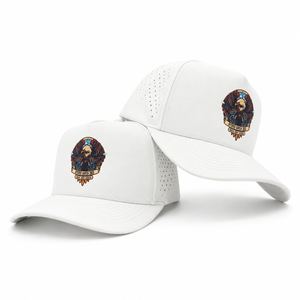Gorra de Golf de 5 Paneles con Bordado de Silicona, Personalizada, de Alta Calidad, MOQ Bajo, Visera Plana, Ajustable, Transpirable, de Secado Rápido, Unisex - Product Image 1