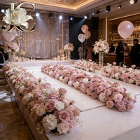 Mur floral anti-rides OLERAY pour événements de mariage, toile de fond élégante, vente en gros