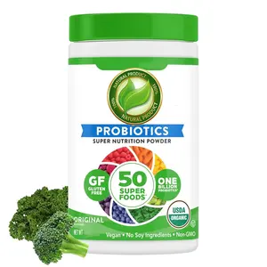 Greens Blend Super food Mixed Veggie Ingredients Plants Extract Dietary Fiber Powder for Immune and Digestive Health