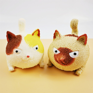 Custom Durable <b>Squishy</b> <b>Cat</b> Squeeze Toy Multicolor 180g Stress Relief Fidget Toy for 5 to 7 Years and Adults Home Use - Product Image 5