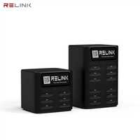 Banque d'énergie partagée de marque Relink et kiosque de station de charge avec distributeur automatique de point de vente pour les entreprises de location de téléphones publics