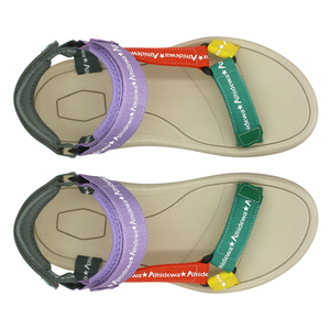 Sepatu Pria Warna-warni Musim Panas 2026 GRS Custom, Sandal Pantai Kasual Ringan dan Lembut untuk Balita dan Bayi, Sandal Velcro Ujung Terbuka - Product Image 2