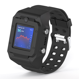 Montre connectée THiNKRACE PT880N carrée TFT avec suivi de fréquence cardiaque, caméra frontale et batterie externe pour la gestion des mineurs - Product Image 5