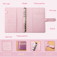 Classeur A5 brillant 100 jour argent défi 100 enveloppe défi cartes à gratter 100 enveloppe économies défi journal cahier