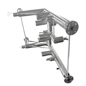 Модульный коллекторный блок из нержавеющей стали на раме (скид-монтируемый) — интегрированное решение для обработки жидкостей в химической, нефтяной и газовой промышленности - Product Image 1