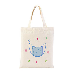 Grande capacité toile fourre-tout sac à bandoulière tissu coton tissu réutilisable sac à provisions pour femmes <span class=keywords><strong>2022</strong></span> plage sacs à main <span class=keywords><strong>Shopper</strong></span> sacs - Product Image 4