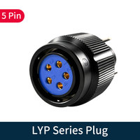 Prise d'aviation Jinghang LYP21, connecteur circulaire LYP21TK9UQ, prise d'alimentation industrielle 3/4/5/7 broches