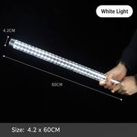 Bâton lumineux LED rechargeable de 60 cm, clignotant, fait main, pour service de bouteilles, bar, boîte de nuit, fête