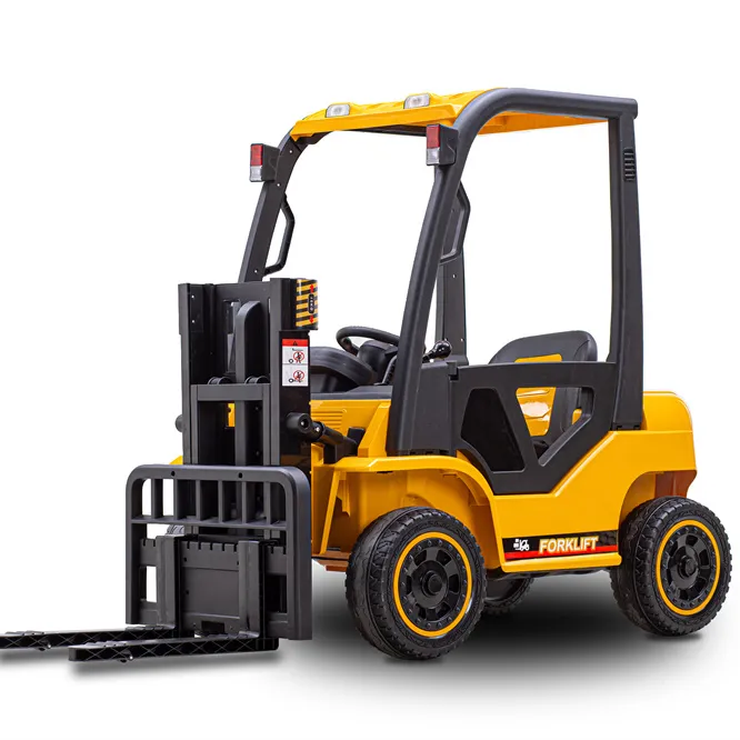 Pabrik kualitas tinggi baterai 12V 550 motor energi kuat anak-anak naik forklift mobil anak-anak naik mobil forklift