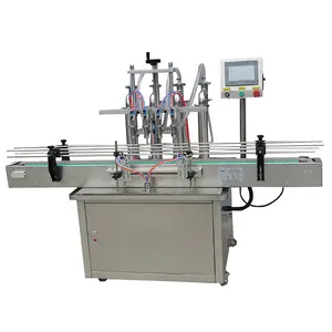 Otomatik dolum makinesi lineer tip viskoz sıvı/krem/içecek/losyon/bal/süt/yağ/sos/su/kozmetik