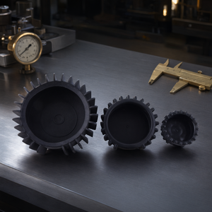 Cubierta Protectora para Manómetro, Funda de Goma en Forma de Engranaje de 40 mm para Protección de Instrumentos - Product Image 2