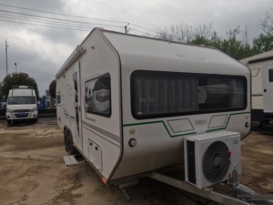 Remorque de <span class=keywords><strong>camping</strong></span> à double essieu légère et moderne pour <span class=keywords><strong>camping</strong></span> familial, suspension indépendante, alimentation solaire hors réseau, essieu <span class=keywords><strong>AL</strong></span>-KO - Product Image 1