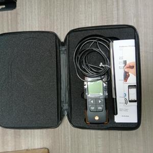 เครื่องวัดความเร็วลมแบบใช้ลวดร้อน Testo 425 รุ่นยอดนิยม พร้อมหัววัดแบบยืดหดได้ วัดความเร็วลม อุณหภูมิ และปริมาณลม (CFM) - Product Image 4